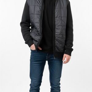 Men's Midnight Blue Quilted Jacket